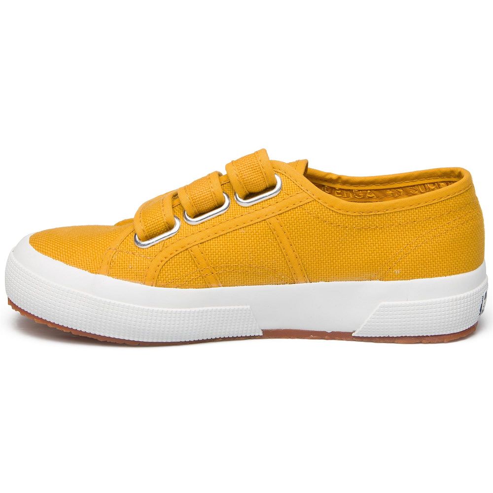 Superga 2750 Cot3strapu Yellow Sneakers - Women's Sneakers USA | US5348016